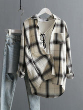 Comfortable Big Plaid Casual Shirt